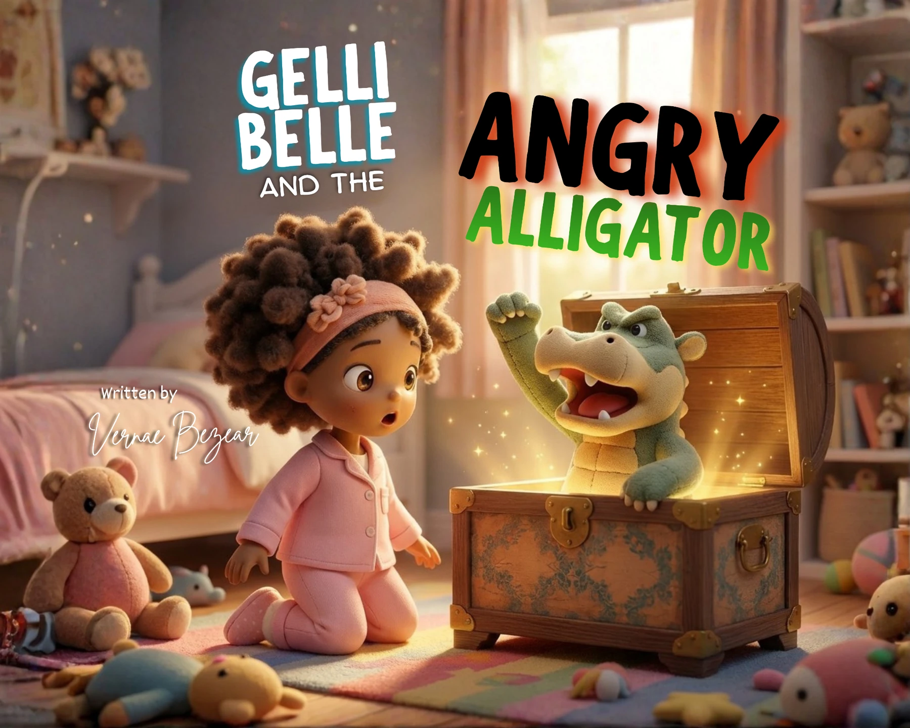 Official cover of Gelli Belle and the Angry Alligator