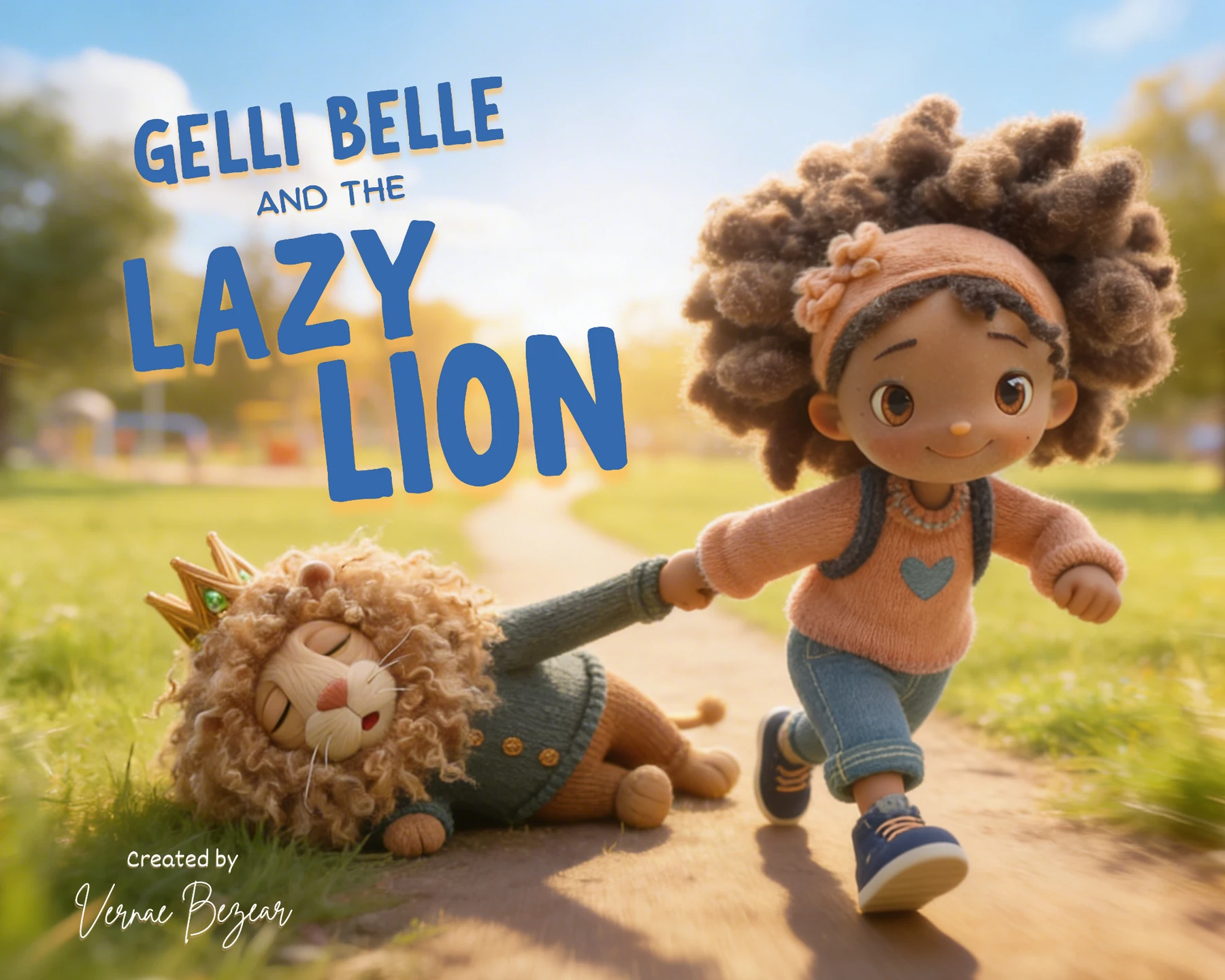 Official cover of Gelli Belle and the Lazy Lion